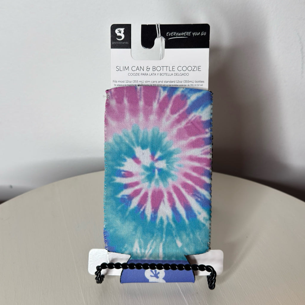 GeckoBrands Slim Can & Bottle Coozie - Tie-Dye