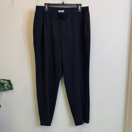 Catherines Crepe Knit Pull-On Pants - Size 1X