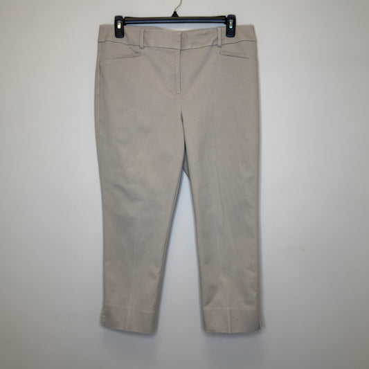 Loft "The Riviera Pant" Khaki Julie Pants - Size 14