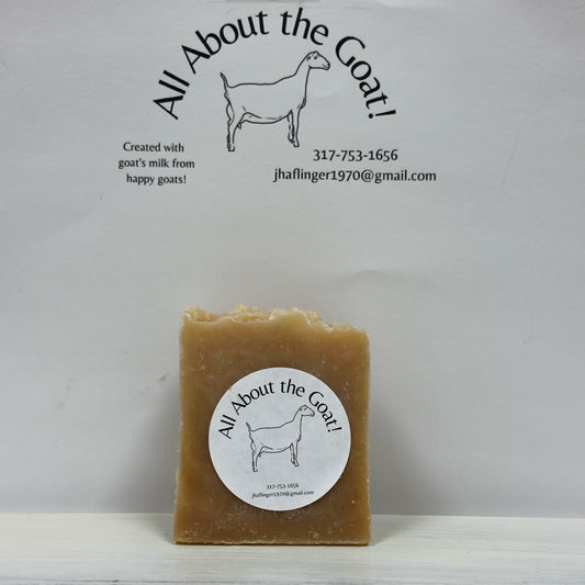 All About The Goat Bar Soap - Honeysuckle Goats Milk Soap