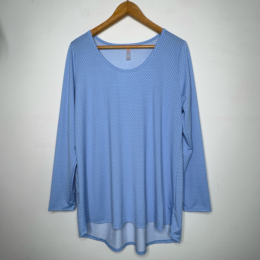 Lularoe Polka Dot Tee - Size 2XL