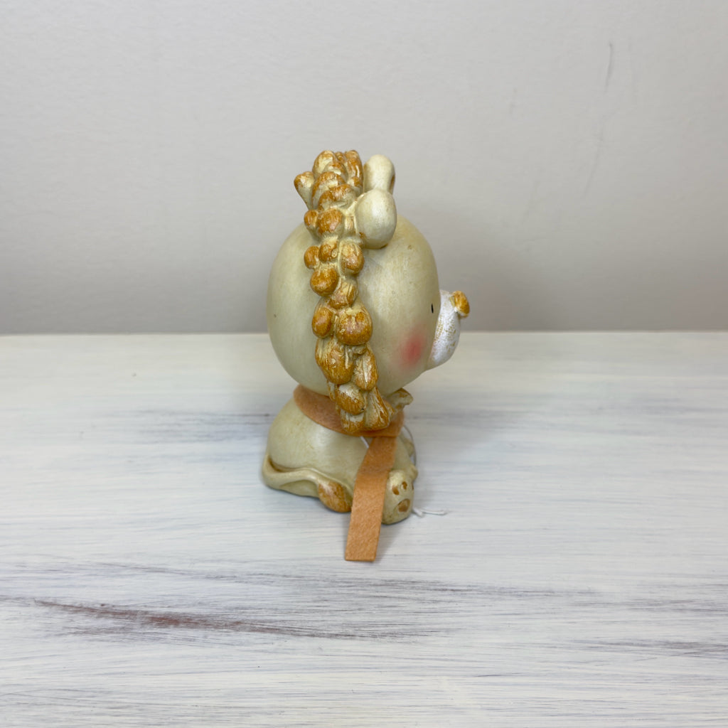 Whimsical Sitting Lion