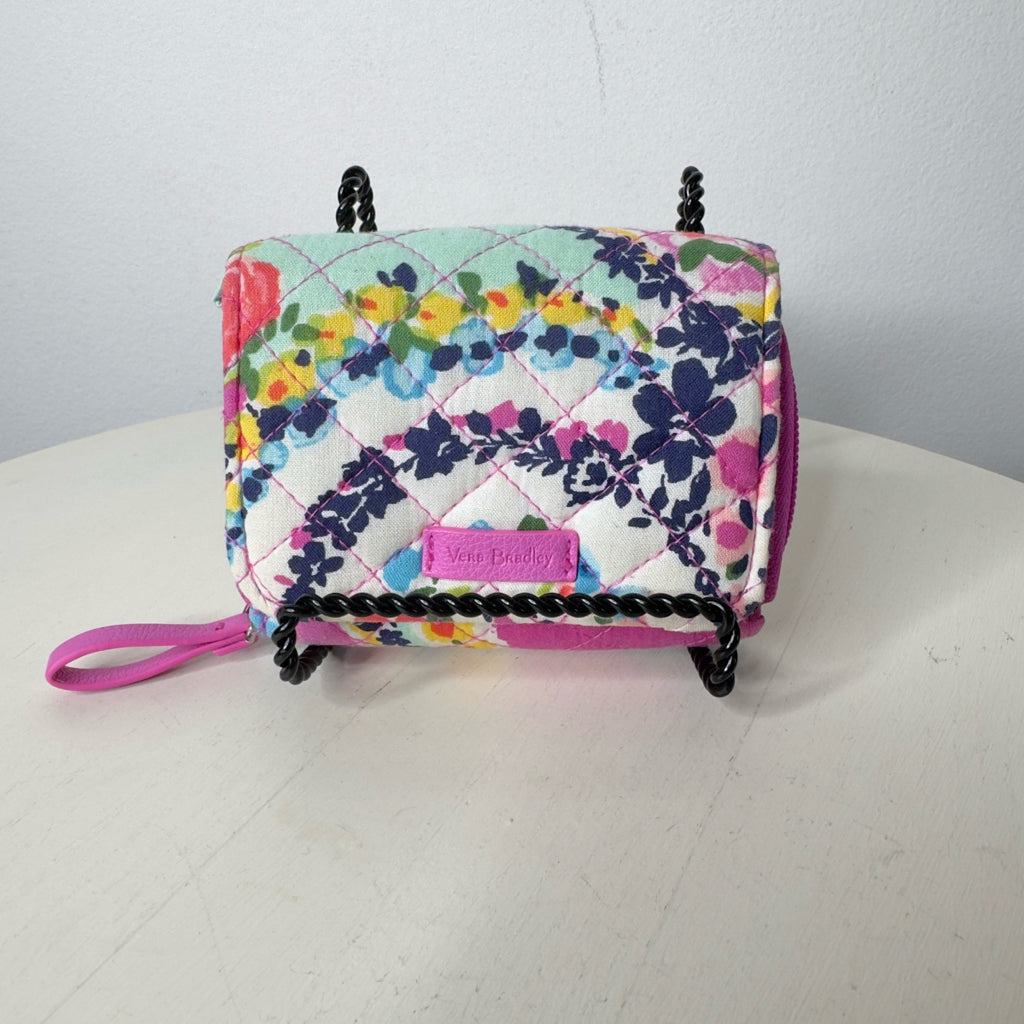 Vera Bradley Card Case Wallet - Wildflower Paisley