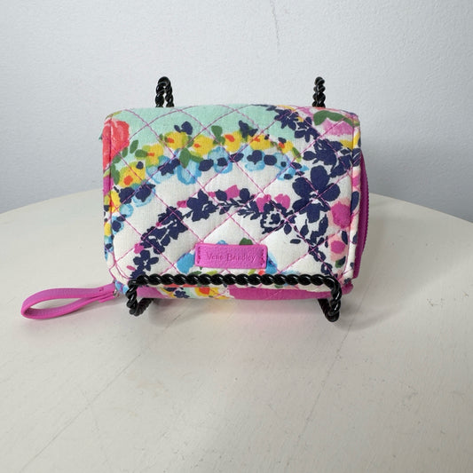 Vera Bradley Card Case Wallet - Wildflower Paisley