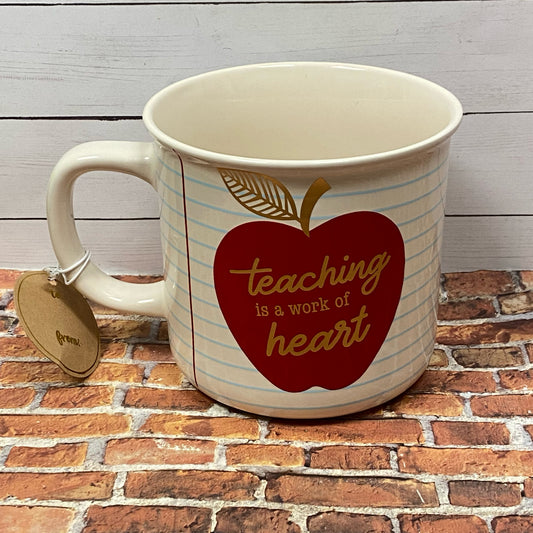 Teaching is a Work of Heart Mug