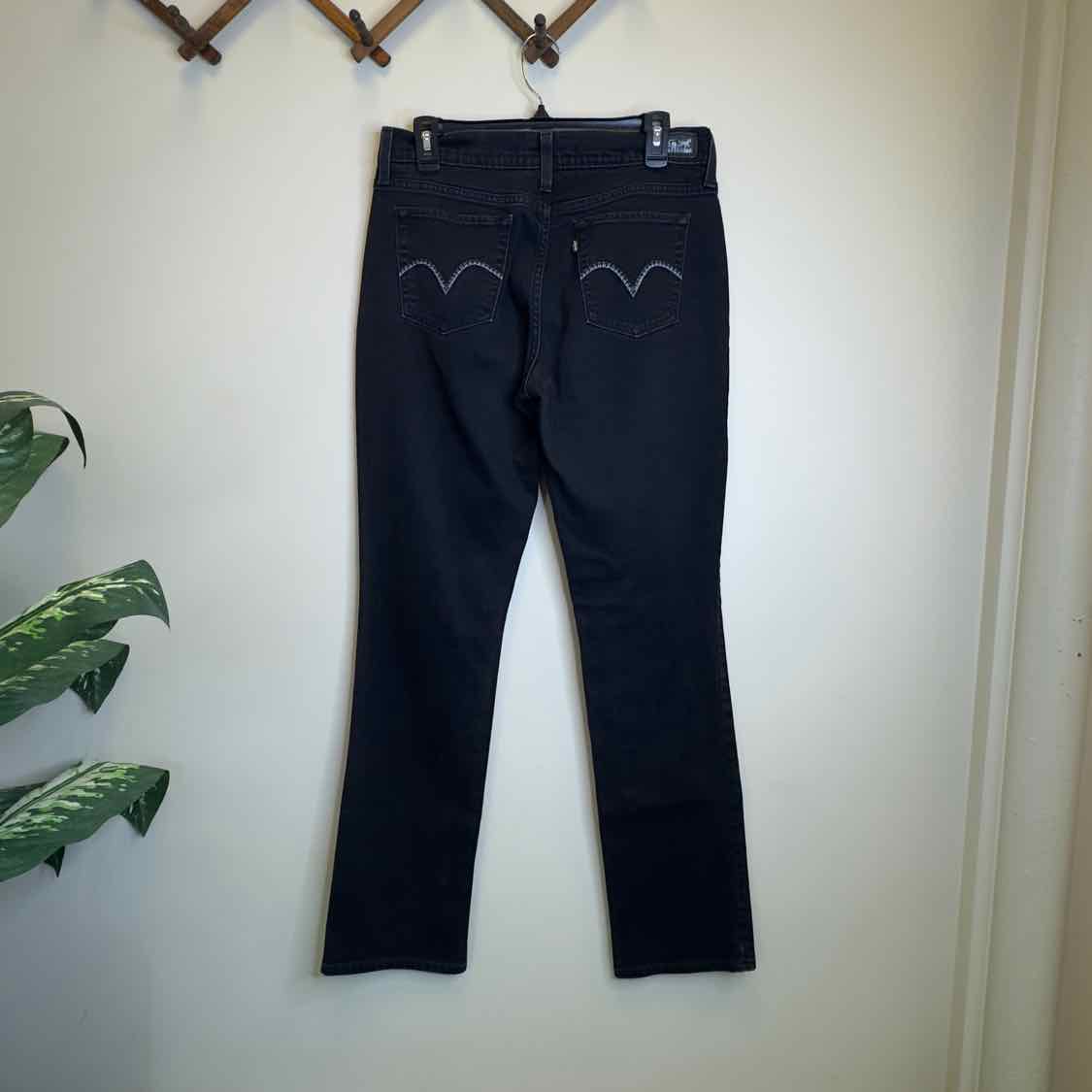 Levi's 505 Straight Leg Jeans - Size 8 Long