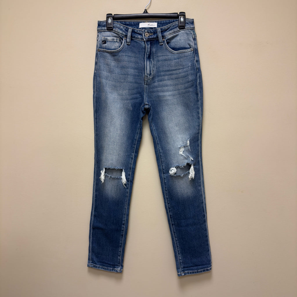 KanCan Renton High Rise Slim Straight Jeans - Size 7