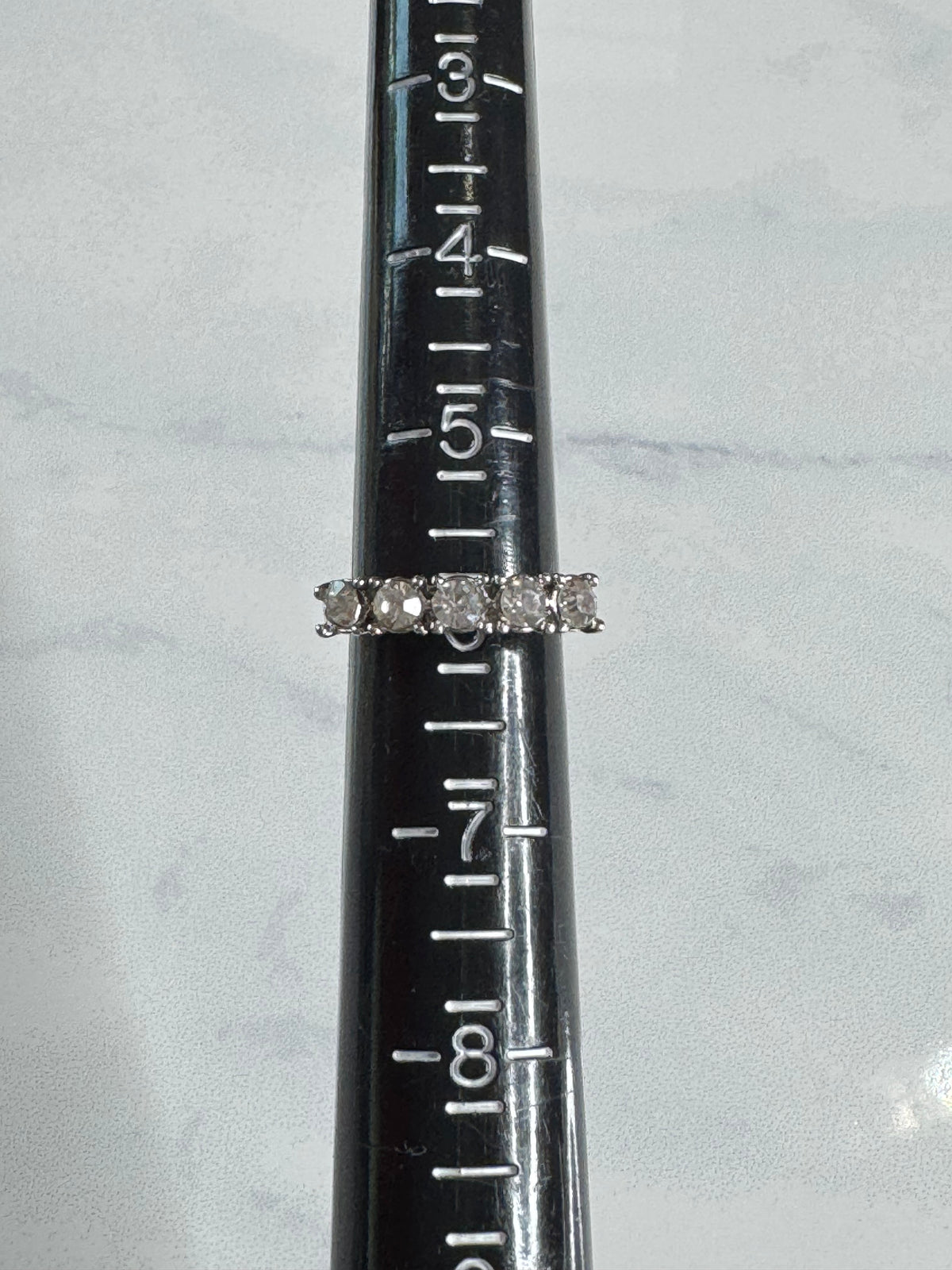 Estate Five Stone Anniversary Ring - Size 6