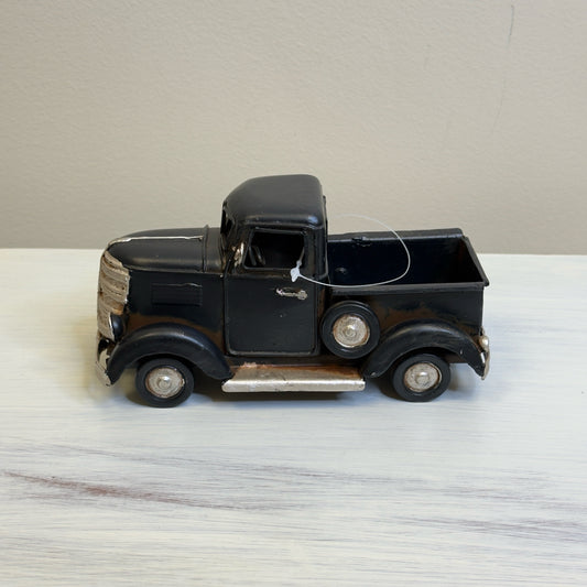 Vintage Black Truck Decor