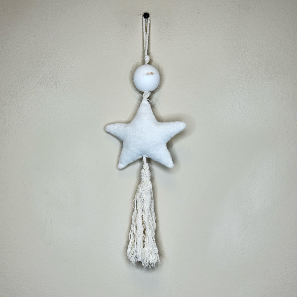 Plus Hanging Star With Tassel