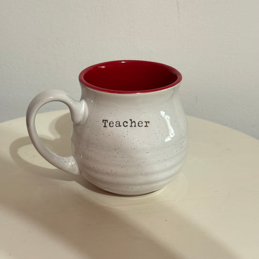 Teacher Speckled Mug