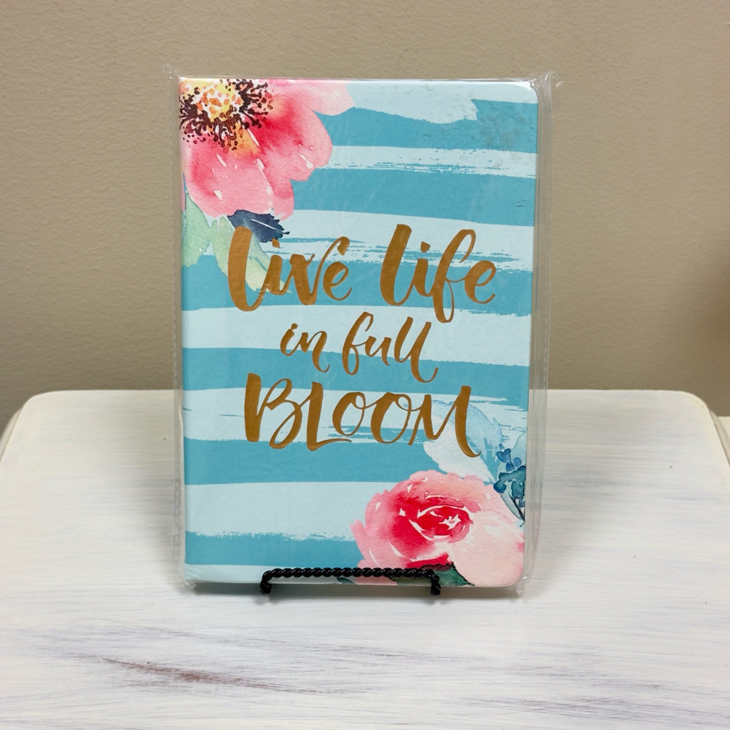 Live Life in Full Bloom Journal