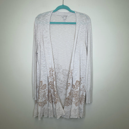 Logo Cardigan Sweater - Size 2X