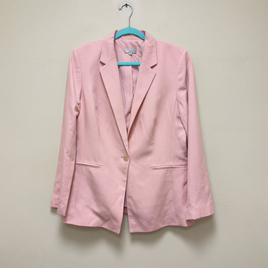 Loft Linen Blend Blazer - Size 14