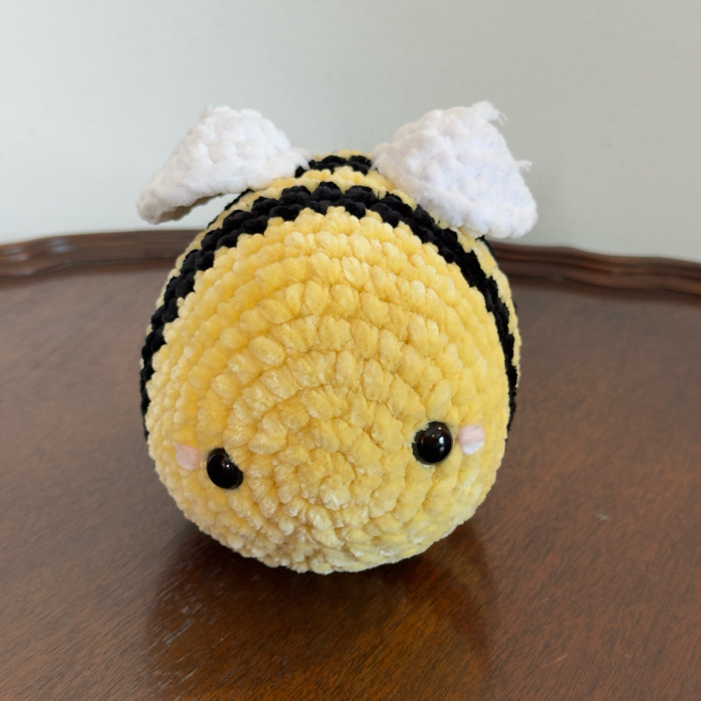 Crochet Stuffed Bumblebee