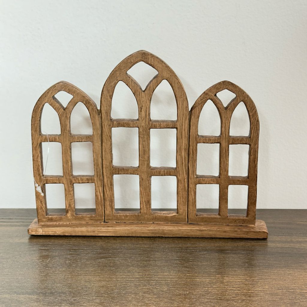 Farmhouse Window Arch Tabletop Decor