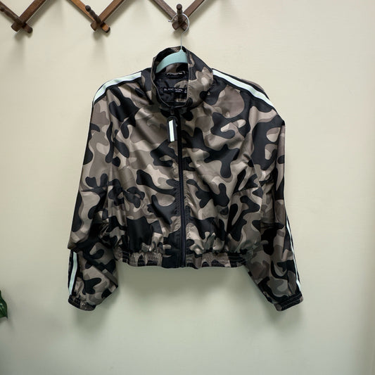 Blanc Noir Sport Camo Cropped Jacket - Size Small