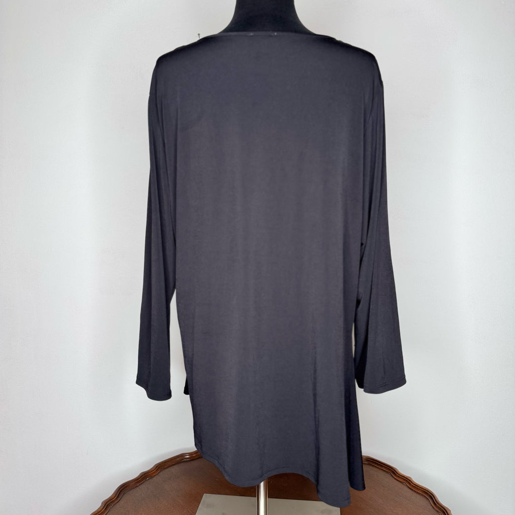 Avenue Tie-Front Top - Size 2X (18/20)