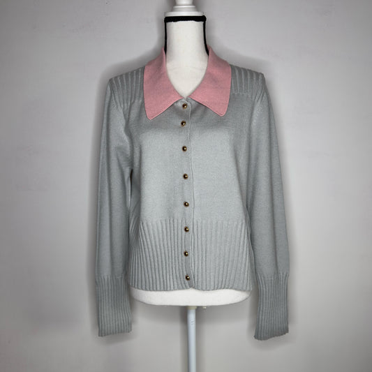 Button Front Cardigan Sweater - Size XL