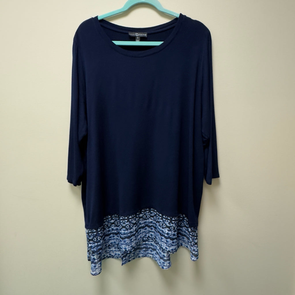 Fred David Top - Size 2X