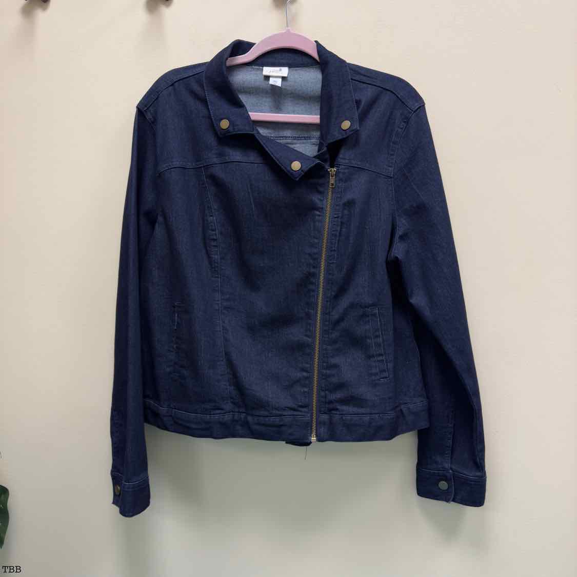 Jaclyn Smith Denim Jacket - Size XL