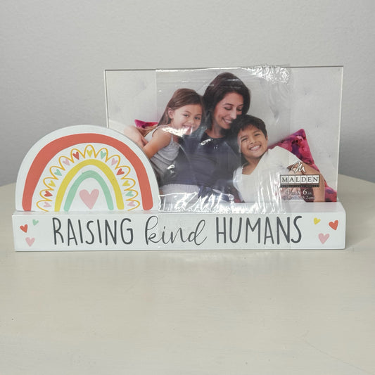 Raising Kind Humans Picture Frame