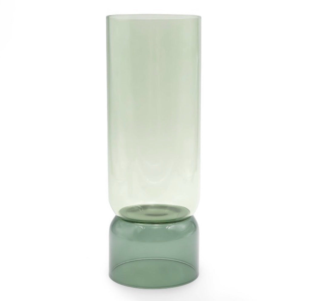 Glass Vase - Green