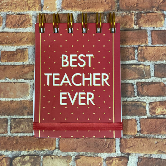 Best Teacher Ever Pocket Notepad