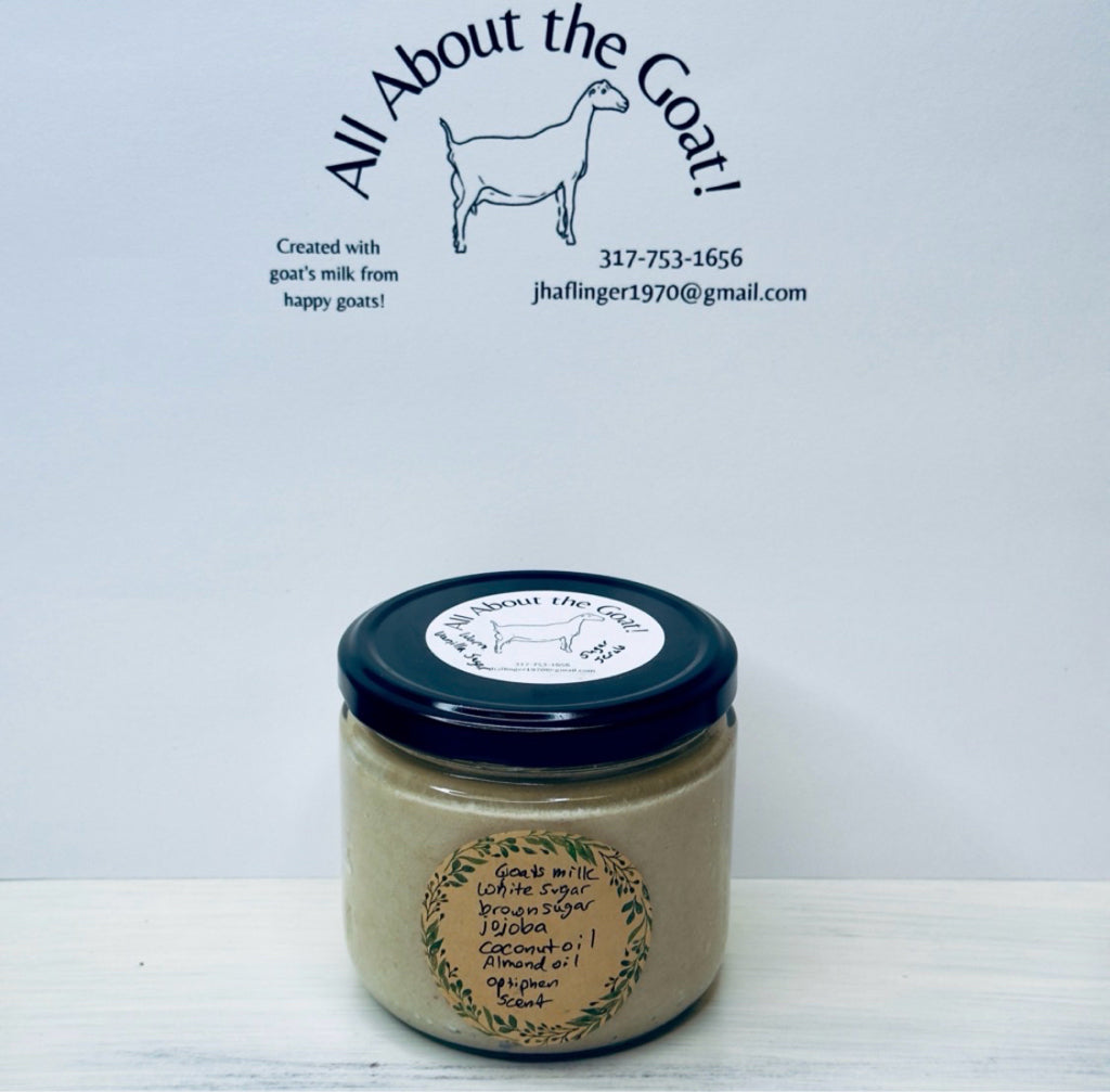 All About the Goat Sugar Scrub - Bergamot