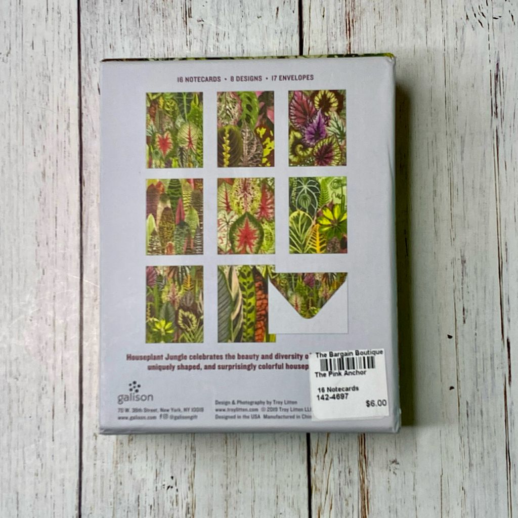 Houseplant Jungle Notecard Set