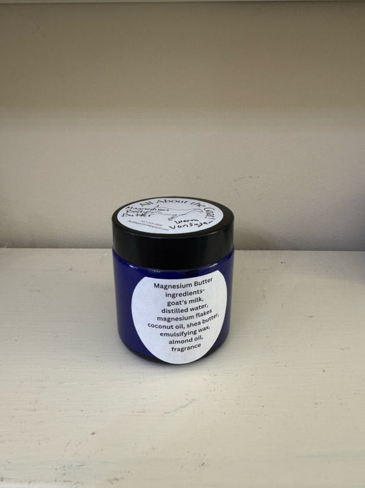 All About The Goat Magnesium Body Butter - Warm Vanilla Sugar