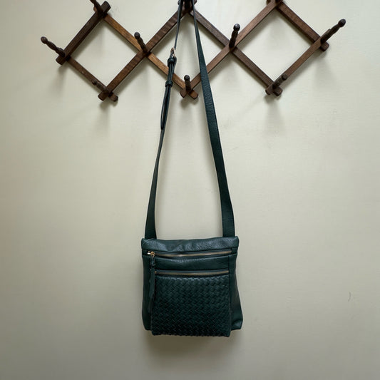 Green Crossbody Handbag