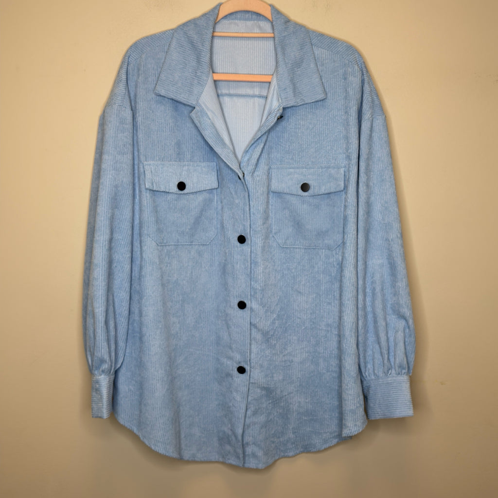 Corduroy Shacket - Size XL