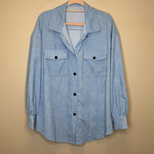 Corduroy Shacket - Size XL