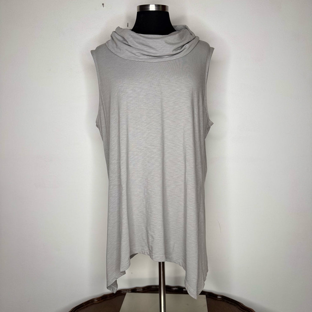 Soft Surroundings Cowl Neck Sleeveless Tee - Size XL