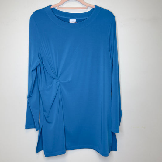 Chico's Long Sleeve Twist Tunic - Size Large