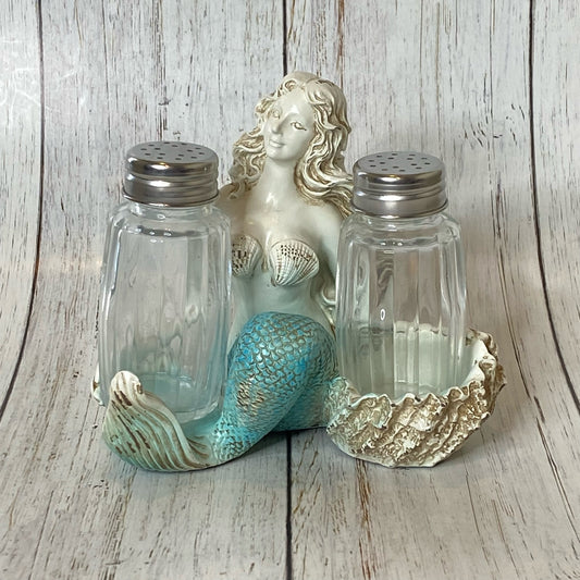 Mermaid Salt & Pepper Shakers