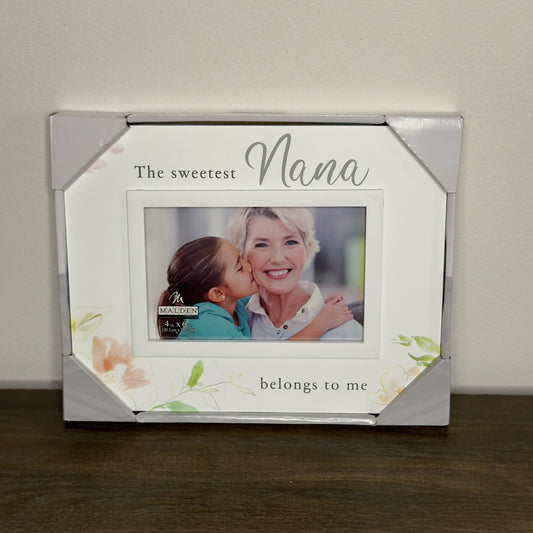 The Sweetest Nana Belongs To Me Picture Frame