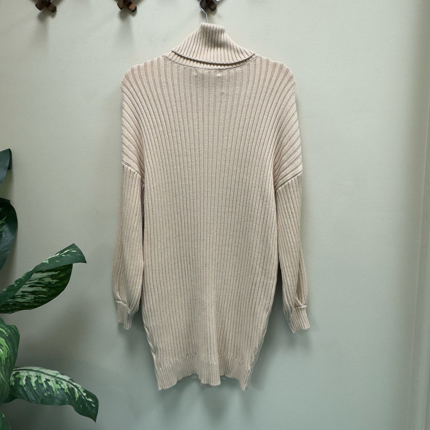 Anrabess Cowl Neck Tunic Sweater - Size Medium