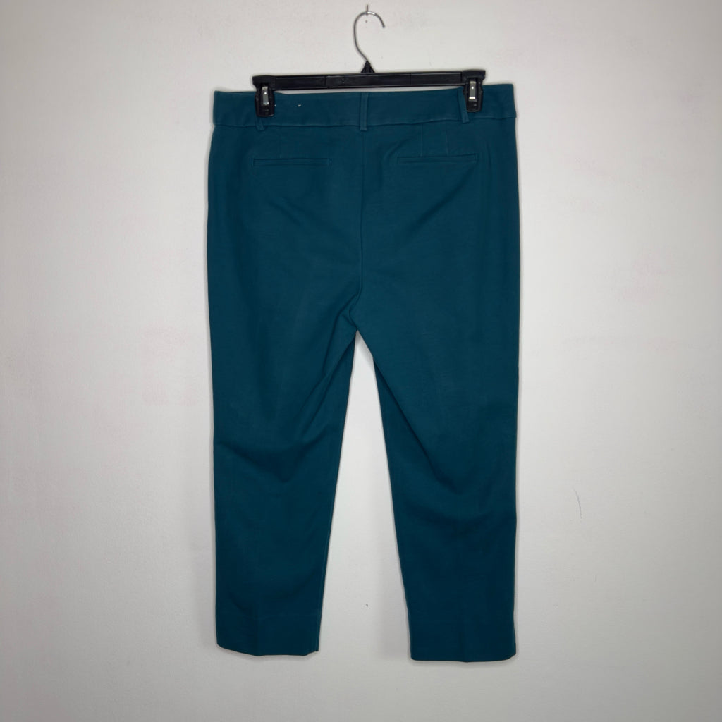 Loft Julie "The Riviera Pant" Teal Dress Pants - Size 14