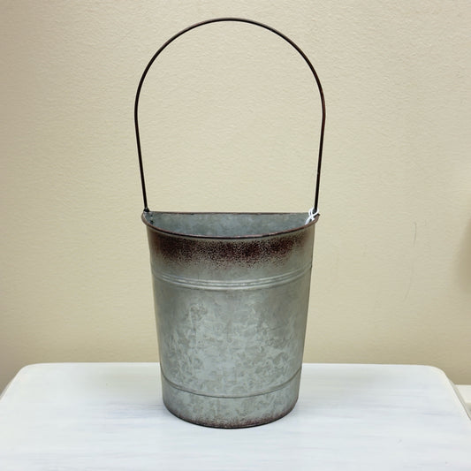 Bucket Metal Wall Planter