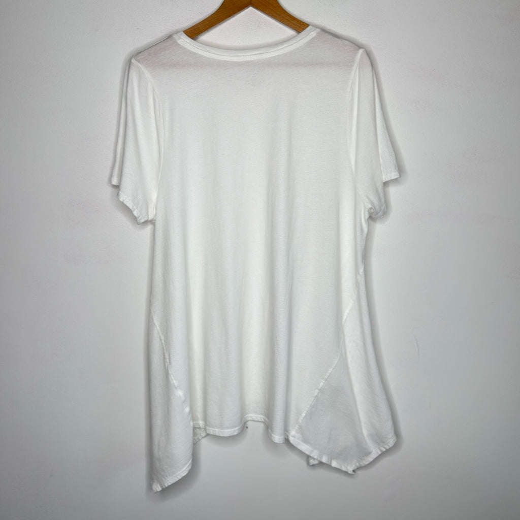 Lane Bryant Swing Tee Eyelet Trim - Size 18/20