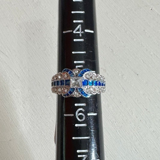 Art Deco Statement Ring - Size 5