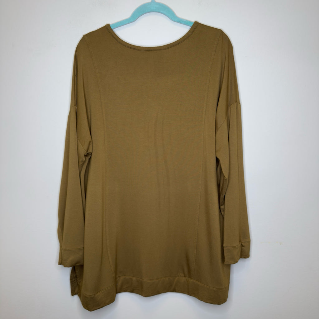 Pure Jill Tranquility Fleece Top - Size XL