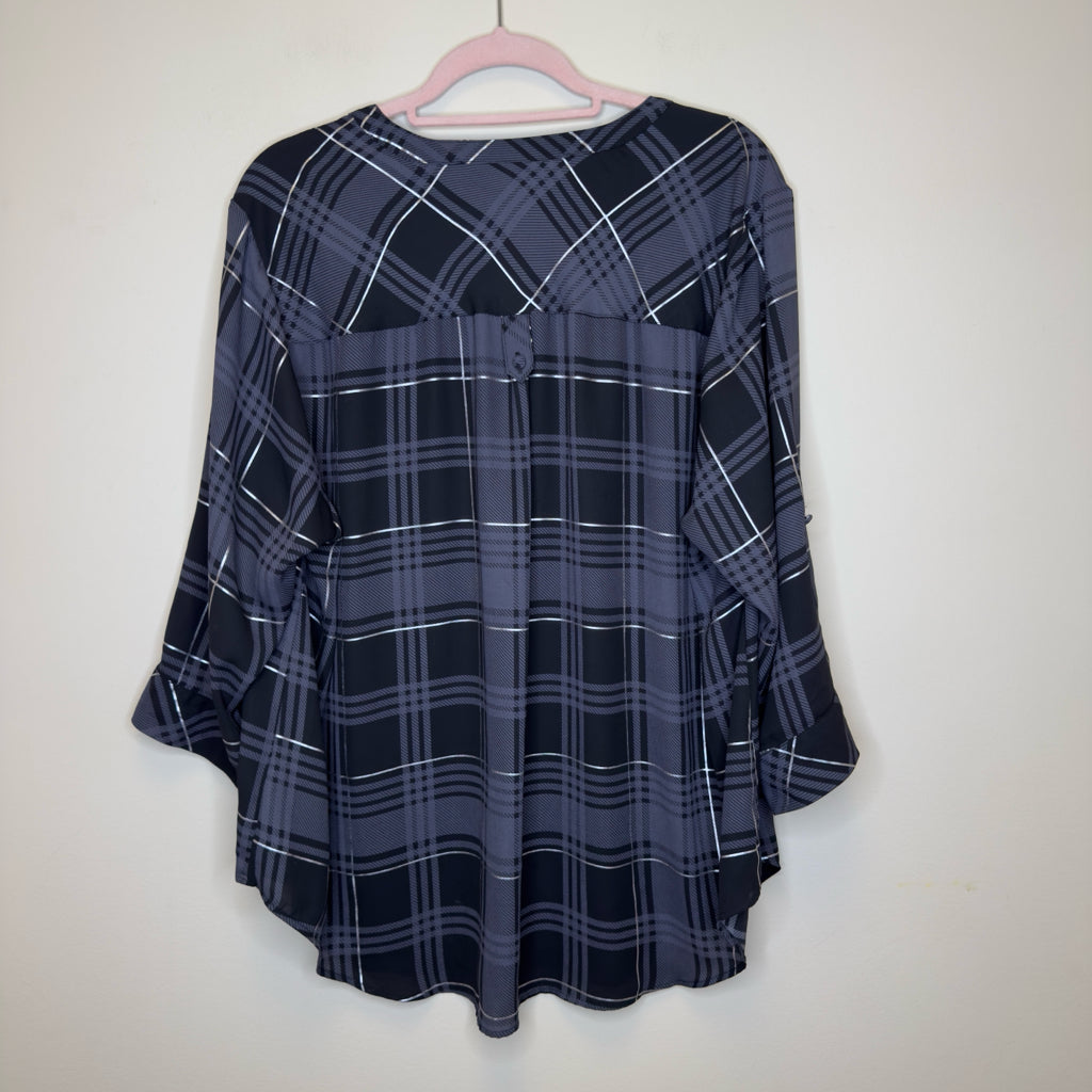 Torrid Harper Plaid Top - Size 2X