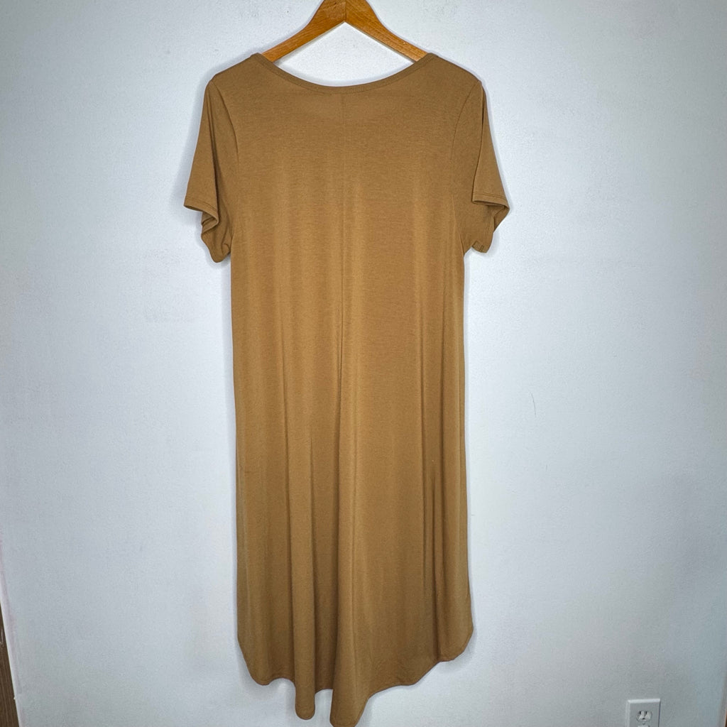 Luluroe Carly High-Low Hem Shirt Dress - Size XL