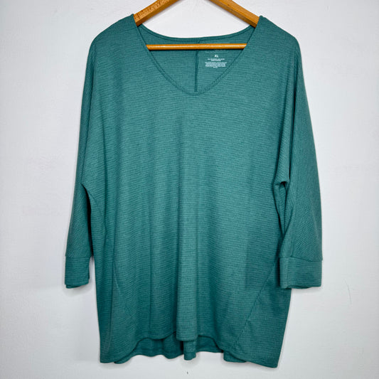 Sonoma Thermal 3/4 Dolman Sleeve Top - Size XL