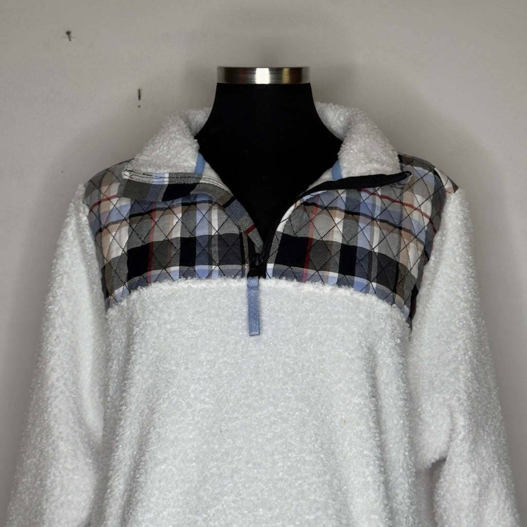 Vera Bradley 1/4 Zip Fleece Pullover - Size 2XL