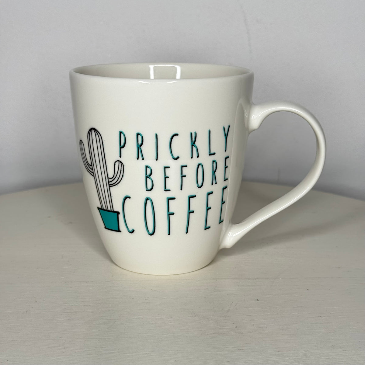 Pfaltzgraff Prickly Before Coffee Mug