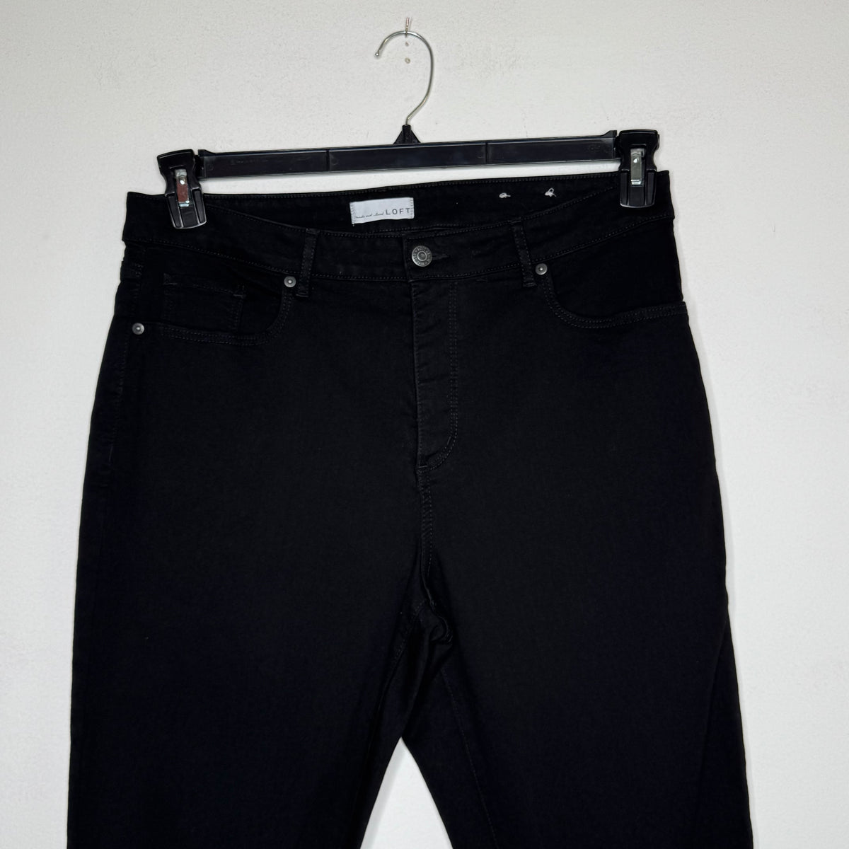 Loft “The Curvy Skinny” Black Jeans - Size 14 Tall